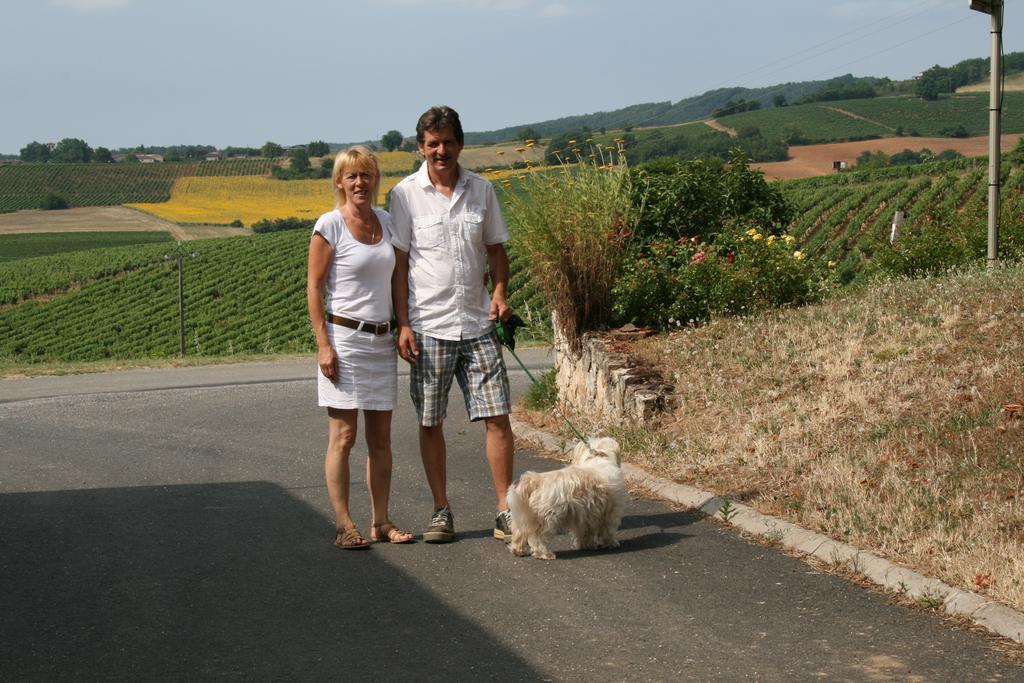 Domaine La Rose Bed & Breakfast Caylus Eksteriør bilde